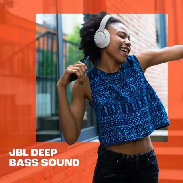 Alt view image 12 of 13 - JBL T770NCBLU Tune 770NC Wireless Over-Ear Headphones - Blue