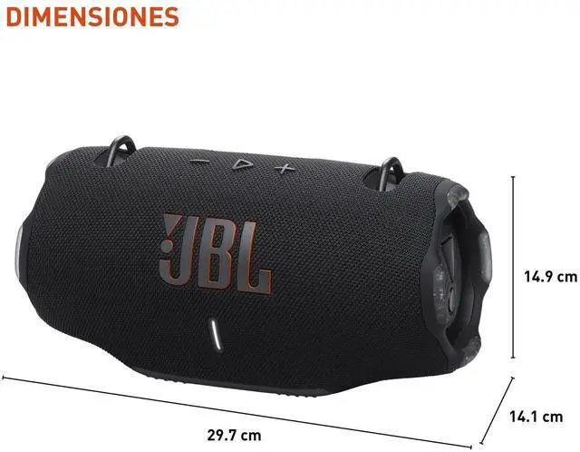 Alt view image 17 of 20 - JBL XTREME4BLK Xtreme 4 Portable Bluetooth Speaker - Black