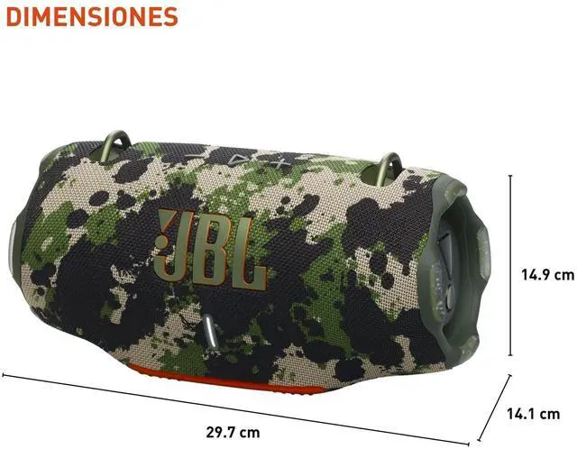 Alt view image 17 of 20 - JBL XTREME4CAMO Xtreme 4 Portable Bluetooth Speaker - Camo