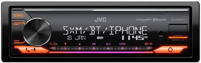 Alt view image 13 of 16 - JVC KD-X380BTS Digital Media Receiver