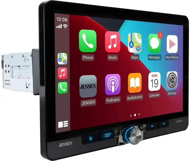 Alt view image 7 of 12 - Jensen CAR1013 10.1" Multimedia Receiver w/ Wireless Android Auto, Apple Carplay
