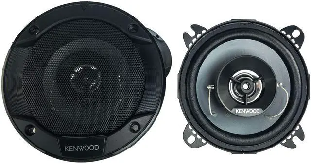 Alt view image 7 of 11 - Kenwood KFC1066 4 inch 2-Way Coaxial Speakers