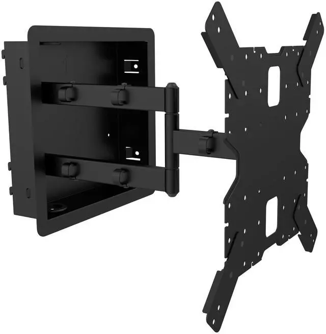 Alt view image 14 of 15 - Kanto R400 Recessed In-wall Full Motion Articulating TV Mount for 35" - 65" TVs