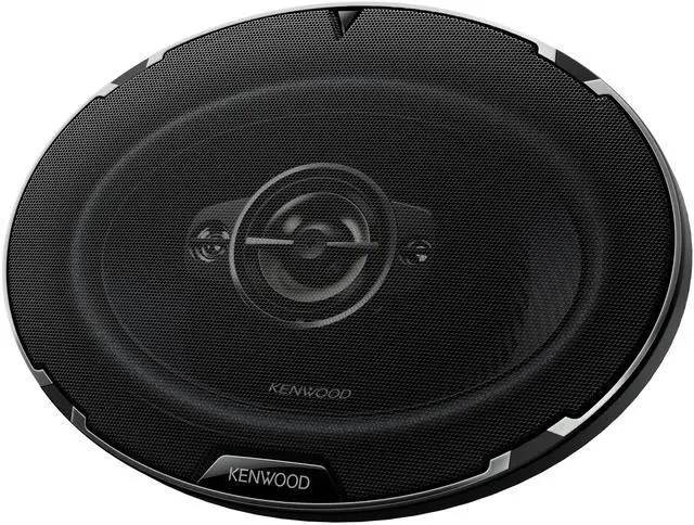 Alt view image 8 of 13 - Kenwood KFC6988 6x9 inch Oval 4-Way Car Speakers - Black