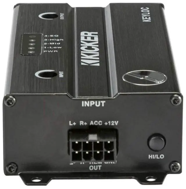 Alt view image 11 of 13 - KICKER 47KEYLOC KEYLOC, Digital Signal Processor DSP, Line Output Converter LOC