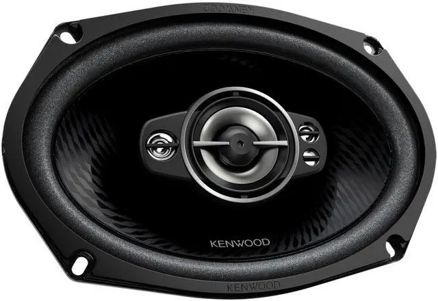 Alt view image 13 of 14 - Kenwood KFC6998 6x9 inch Oval 5-Way Car Speakers - Black