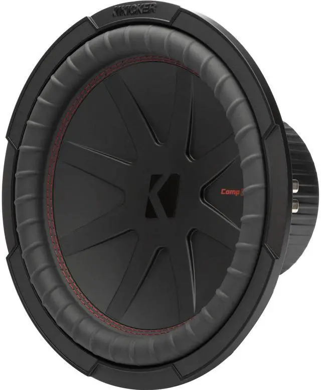 Alt view image 4 of 6 - kicker compr 12"(30cm) subwoofer, dvc, 2-ohm, rohs compliant