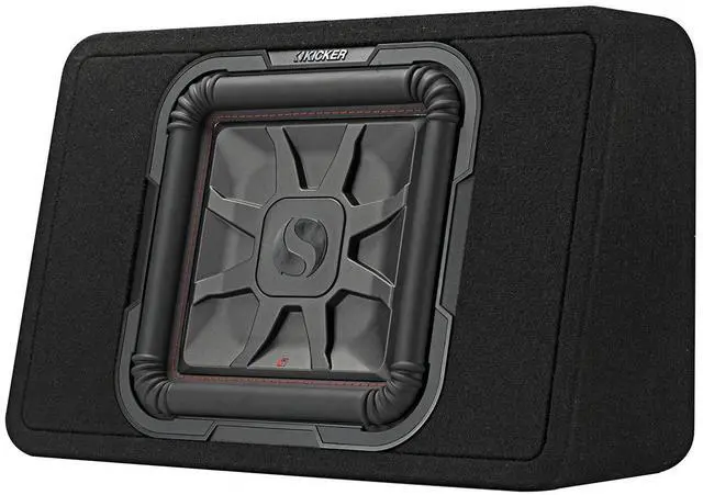 Alt view image 5 of 7 - Kicker 46TL7T122 TL7T 12"" (30cm) Solo-Baric Subwoofer in Thin Profile Enclosure  2-Ohm  600 Watt