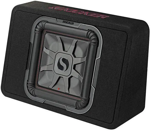 Alt view image 4 of 7 - Kicker 46TL7T122 TL7T 12"" (30cm) Solo-Baric Subwoofer in Thin Profile Enclosure  2-Ohm  600 Watt