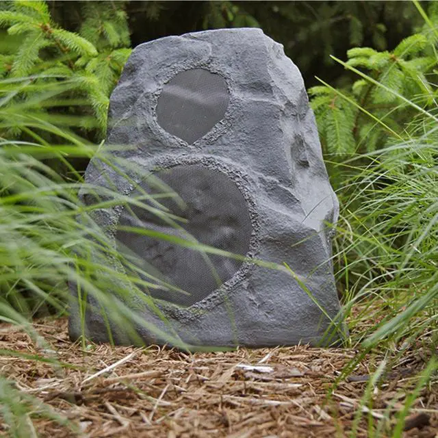 Alt view image 18 of 18 - Klipsch AWR-650-SM All Weather 2-Way Speaker - Each (Granite)