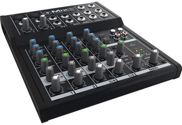 Main image of Mix Series Mix8 8-Channel Mixer, Black