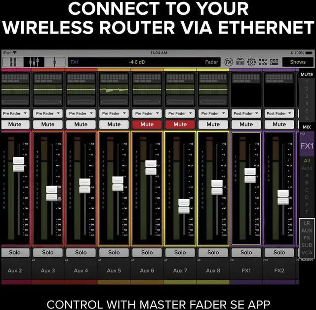 Alt view image 4 of 11 - Mackie DL16SE 16-channel Rackmount Digital Mixer