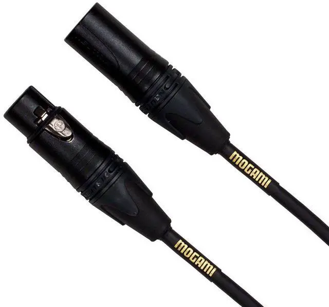 Main image of Gold XLR Stage Microphone Cable 20 Ft | Ultra-Durable, Road-Ready, High-Fidelity Audio for Stage, Broadcast & Studio Use