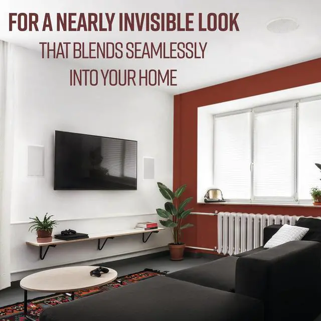 Alt view image 6 of 7 - 90-RT 3-Way in-Ceiling Speaker, The Vanishing Series, White