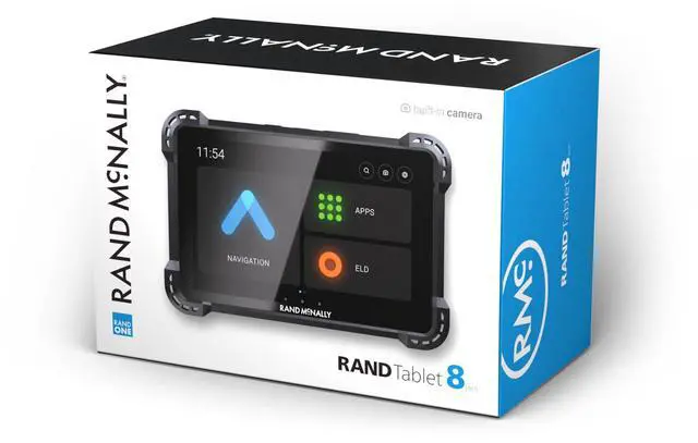 Alt view image 2 of 7 - Rand McNally RANDTAB8 Rand Tablet with Rand Navigation GPS with Speed Camera Alerts and Live Traffic  Weather and Fuel - 8 Inch