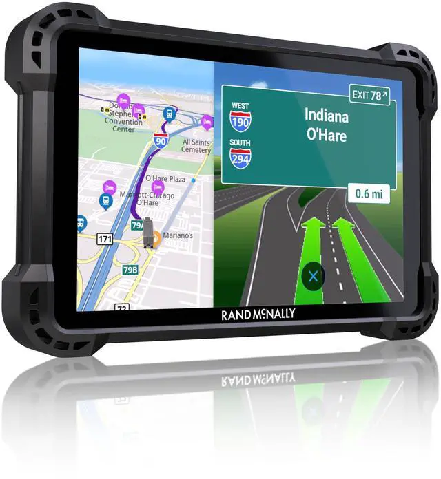 Alt view image 3 of 7 - Rand McNally RANDTAB8 Rand Tablet with Rand Navigation GPS with Speed Camera Alerts and Live Traffic  Weather and Fuel - 8 Inch
