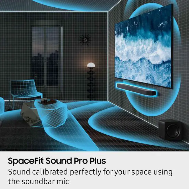 Alt view image 6 of 7 - Samsung HWQ990F 11.1.4 Channel Q-Series Soundbar with Subwoofer and Rear Speakers