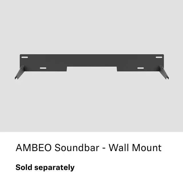 Alt view image 12 of 14 - New Sennheiser Ambeo Soundbar 5.1.4-Channel Ambeo Soundbar With Dolby Atmos/Dts:X