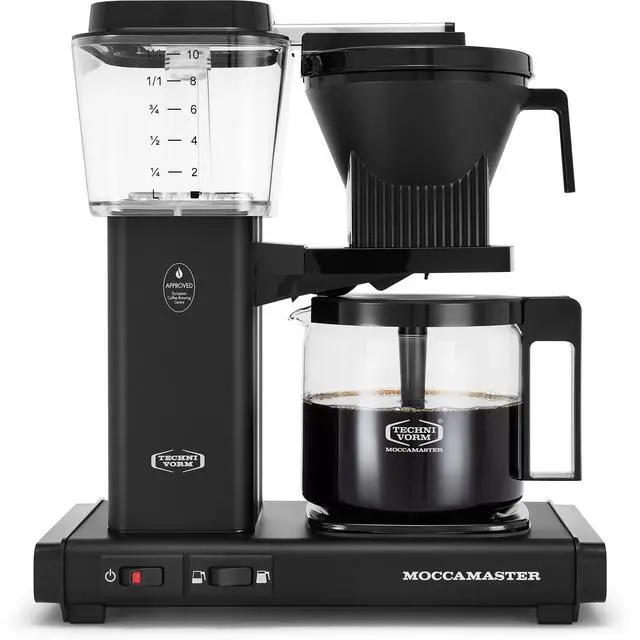 Alt view image 9 of 11 - Technivorm 53948 Moccamaster KBGV Select 10-Cup Coffee Maker - Matte Black
