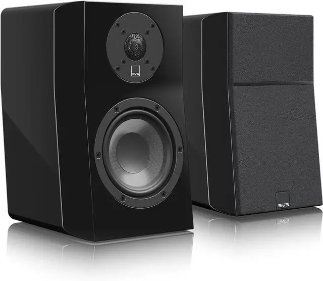 Main image of SVS Ultra Evolution Nano Bookshelf Speakers - Pair (Piano Gloss Black)