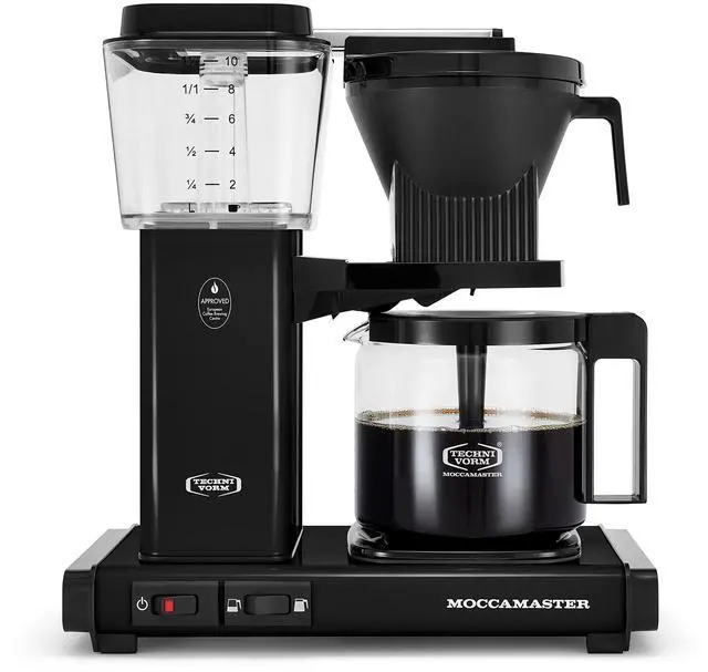 Alt view image 5 of 7 - Technivorm Moccamaster 53937 KBGV 10-Cup Coffee Maker Black, 40 Ounce, 1.25l