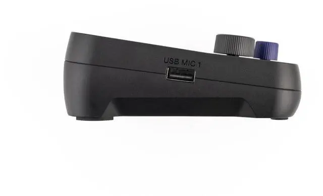 Alt view image 3 of 6 - PodTrak P2 Podcast Recorder with 2 USB Mic Inputs, 2 Headphone Outputs, AI Noise Reduction, Tone & COMP Effects, Remote Guest Recording, SD Cards up to 1TB, Battery Powered, & USB-C Powered