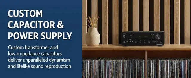 Alt view image 7 of 10 - Onkyo TX-8470 Network Stereo Receiver with Wi-Fi, HDMI, and Bluetooth (2024)