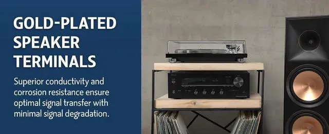 Alt view image 10 of 10 - Onkyo TX-8470 Network Stereo Receiver with Wi-Fi, HDMI, and Bluetooth (2024)