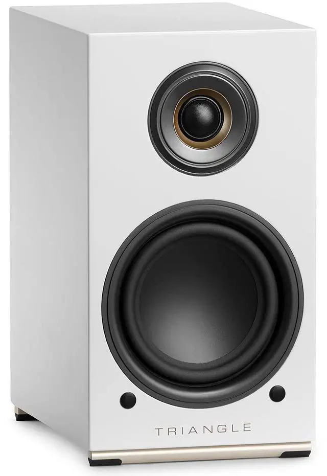 Alt view image 11 of 16 - Triangle Audio AIO TWIN HiFi Bluetooth/WiFi Home Audio Bookshelf Speakers, White