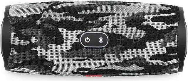 Alt view image 3 of 7 - JBL Charge 4 Portable Waterproof Wireless Bluetooth Speaker - Black Camo