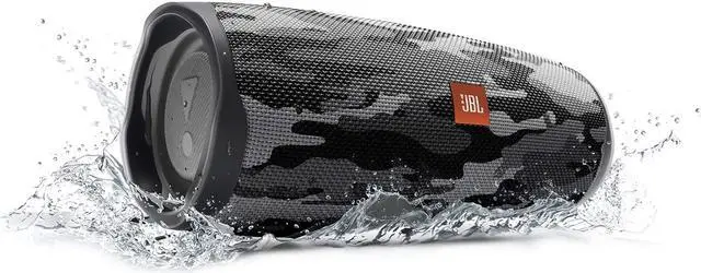 Alt view image 4 of 7 - JBL Charge 4 Portable Waterproof Wireless Bluetooth Speaker - Black Camo