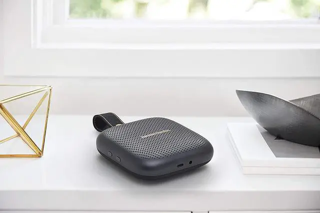 Alt view image 5 of 7 - Harman Kardon Neo - Portable Bluetooth Speaker with Strap - Gray