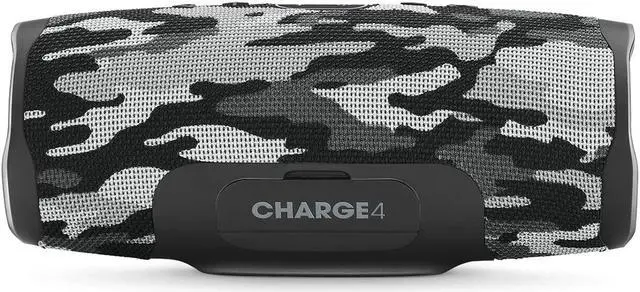 Alt view image 2 of 7 - JBL Charge 4 Portable Waterproof Wireless Bluetooth Speaker - Black Camo