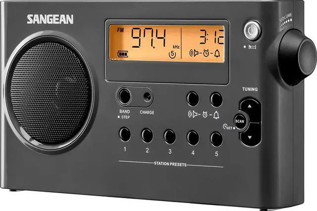 Alt view image 2 of 12 - Sangean SG-106 Digital Tuning Portable Radio