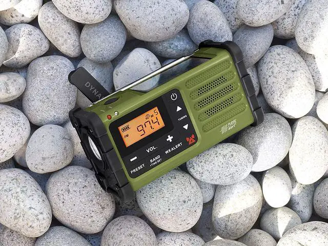 Alt view image 7 of 11 - Sangean SG-112 AM/FM Multi-Powered Weather Emergency Radio