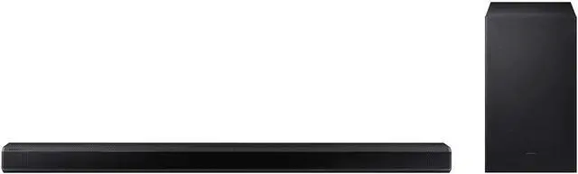 Alt view image 4 of 6 - Samsung HW-Q700A - 3.1.2-Channel Soundbar with Wireless Subwoofer, Dolby Atmos/DTS:X and Voice Assistant - Black