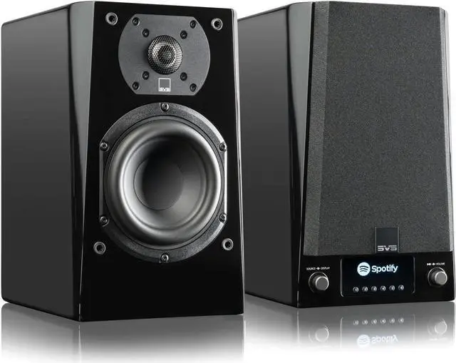 Main image of SVS Prime Wireless Pro Powered Speaker System with Chromecast and Airplay 2 - Pair (Piano Gloss)
