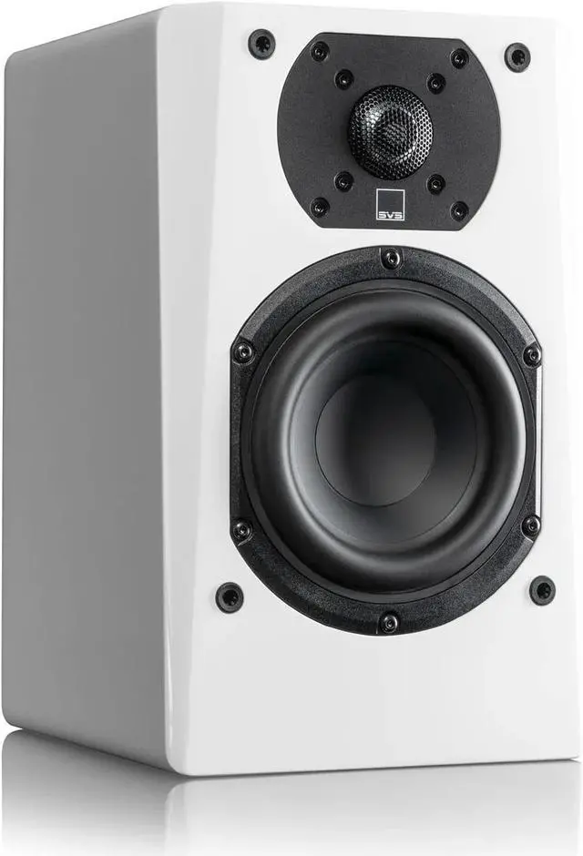 Alt view image 3 of 8 - SVS Prime Wireless Pro Powered Speaker System with Chromecast and Airplay 2 - Pair (White Gloss)