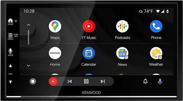 Alt view image 2 of 16 - KENWOOD DMX8709S 6.8-Inch Capacitive Touch Screen, Car Stereo, Wireless CarPlay and Android Auto, Bluetooth, AM/FM Radio, MP3 Player, USB Port, Double DIN, 13-Band EQ, SiriusXM