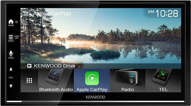 KENWOOD DMX8709S 6.8-Inch Capacitive Touch Screen, Car Stereo, Wireless  CarPlay and Android Auto, Bluetooth, AM/FM Radio, MP3 Player, USB Port,  Double DIN, 13-Band EQ, SiriusXM - Newegg.com