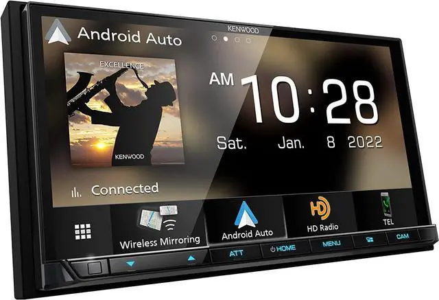 Alt view image 6 of 11 - Kenwood DMX908 6.95 inch Digital Multimedia Receiver