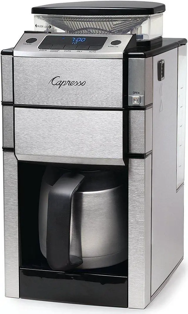 Main image of Capresso 488.05 Team Pro Plus Thermal Carafe Coffee Maker, Silver