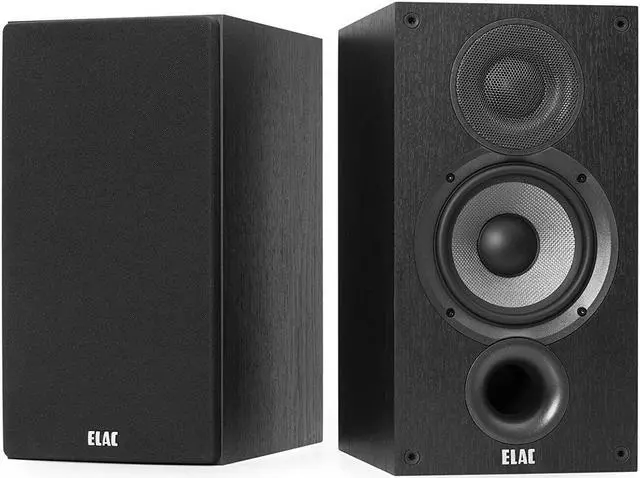 Alt view image 8 of 20 - Elac Debut 2.0 B5.2 (Pr.) Black Bookshelf Speakers