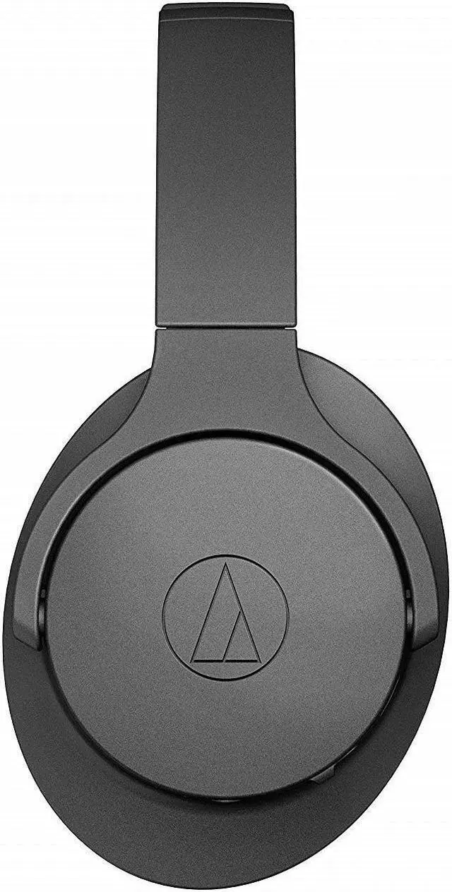 Alt view image 3 of 20 - Audio-Technica Black ATH-ANC700BTBK 3.5 mm (1/8") stereo mini-plug, L-shaped Connector QuietPoint Wireless Active Noise-Cancelling Headphones
