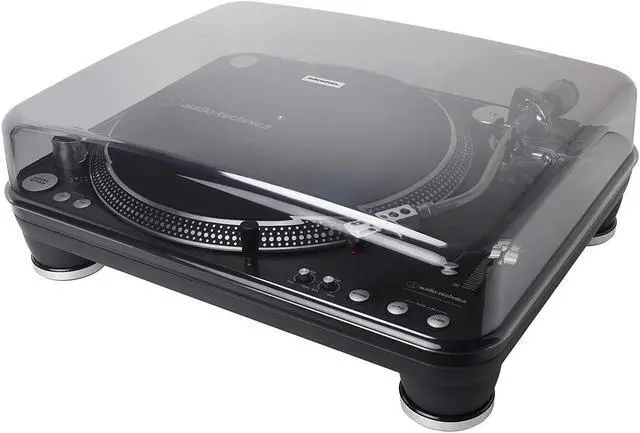 Alt view image 3 of 16 - Audio-Technica AT-LP1240-USBXP Direct-Drive Professional DJ Turntable (USB & Analog)