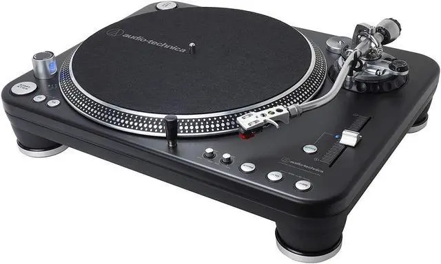 Alt view image 2 of 16 - Audio-Technica AT-LP1240-USBXP Direct-Drive Professional DJ Turntable (USB & Analog)