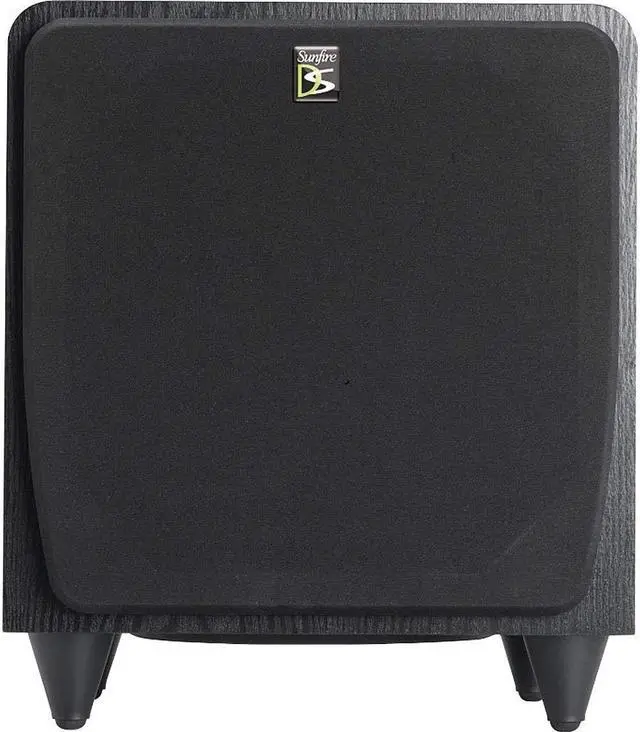 Alt view image 19 of 19 - Sunfire SDS-10 Dynamic Dual Driver Powered Subwoofer (Black Ash)