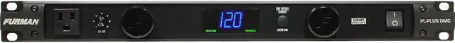Alt view image 4 of 15 - Furman PL-Plus DMC 15-Amp Power Conditioner w/ Voltmeter & Ammeter