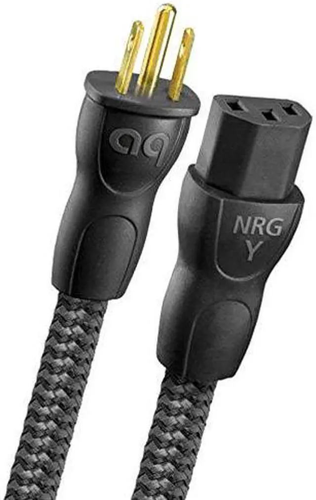 Alt view image 3 of 10 - AudioQuest NRG-Y3 Low-Distortion 3-Pole AC Power Cable - 6.56' (2m)