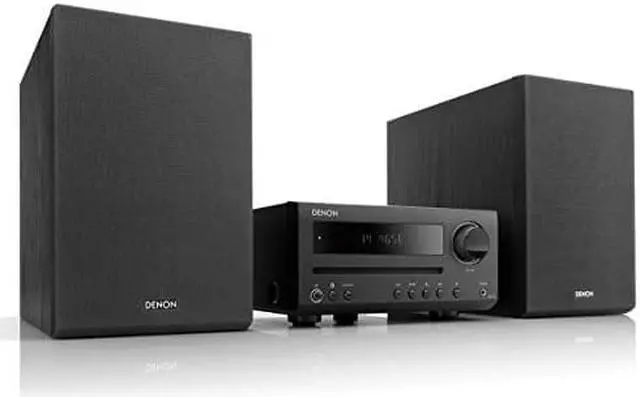Alt view image 7 of 7 - Denon D-T1 Hi-Fi Mini System with CD and Bluetooth